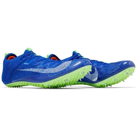 Mens Size 8.5 Nike Zoom Superfly Elite 2 Track Spikes Racer Blue Lime Blast NEW - Picture 4 of 7